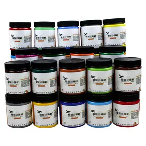 Professional 100ml/300ml 36 Colors Large Acrylic Paint Set Artist Paint Canvas DIY Drawings Wall Painting For Kids