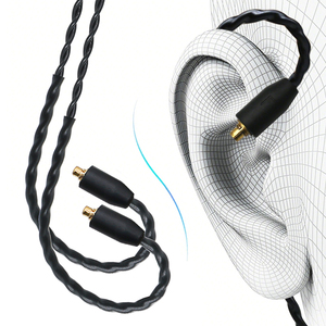 Auriculares Intrauditivos HiFi de Grado Audiófilo 1DD con Cable Desmontable de 4 Núcleos de 3.5MM Trenzado OFC MMCX - Product Image 4