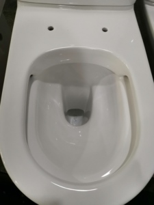 Inodoro de Piso Y885 de <span class=keywords><strong>Cemento</strong></span> Blanco, Inodoro de Piso sin Borde con Certificación CE - Product Image 2