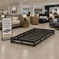 Robuster Stahl-Matratzenrahmen mit Geräuscharmem Design 3500 lbs Tragfähigkeit für Mietwohnungen