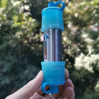 Camping Randonnée En Plein Air Osmose Inverse Charbon Actif Manuel Gravité Filtre Portable Survie Kit Purificateur De Filtration D'eau