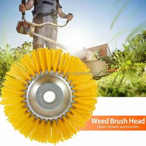 Nylon Bristle Brush OEM Cleaning Steel Wire Cutter Wheel Twisted Wire Wheel Grass Trimmer <b>Weeding</b> Derusting - Product Image 6