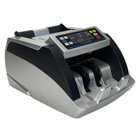 Vente chaude automatique UV MG multi-devises compteur d'argent Machine écran LCD 1000 + pièces/vitesse Min 110 + devises billet de trésorerie
