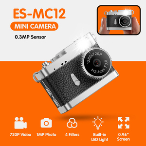 Giá thấp <span class=keywords><strong>Mini</strong></span> Keychain máy ảnh với 720P video 4 Bộ lọc được xây dựng trong LED ánh sáng Retro vlog 0.96 inch màn hình cho Quà tặng khuyến mãi - Product Image 2