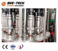 Máquina Llenadora, Envasadora y Tapadora 3 en 1 Totalmente Automática CSD60-60-15 para Bebidas Carbonatadas, Refrescos y Agua con Gas