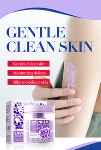 <span class=keywords><strong>Gommage</strong></span> corporel à <span class=keywords><strong>la</strong></span> lavande, gel exfoliant nettoyant Dew 140g - Product Image 3