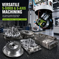 Centre d'usinage vertical CNC Hartford, déplacement 1100x600x650mm, 3 broches, broche BT40, commande Mitsubishi, précision 0,003mm