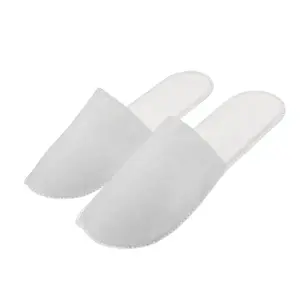 Latest cheap personalized hotel spa disposable slippers men and women wholesale eco degradable dipos slippers manufacturer