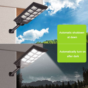 IP65 không dây ngoài trời LED năng lượng mặt trời ánh sáng đường phố điều khiển từ xa 3 chế độ bền nhựa cảm biến chuyển động cho sân vườn Patio đường - Product Image 4