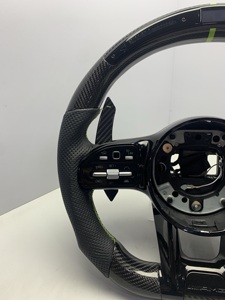 <span class=keywords><strong>Volante</strong></span> Deportivo Mejorado de Cuero Blanco con Fibra de Carbono y Agarre Estándar para <span class=keywords><strong>Mercedes</strong></span>-Benz Clase C CLA <span class=keywords><strong>2022</strong></span> W205 W213E300W218CLS63 - Product Image 4