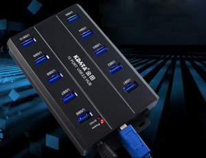 Industriales al por mayor 10 puertos USB3.0 adaptador de Hub estación de acoplamiento para muebles - Product Image 2
