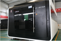 Meilleur coupeur laser de fibre d'aluminium de cuivre d'acier inoxydable de 3015 1530, prix de 1kw cnc machine de découpe laser de métal