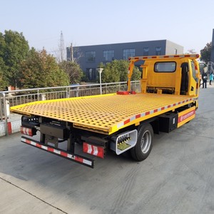 Reliable JAC 3 Ton 5 Ton <b>Flatbed</b> Recovery <b>Truck</b> 4x2 Slidebed Wrecker <b>Truck</b> for Sale - Product Image 6