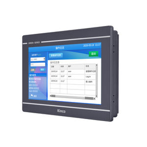 Écran tactile HMI Kin-co GL100E 10 pouces, TFT 1024x600, anti-lumière bleue, Cortex-A7, RS-232/485, USB, DTools, façade IP65, 24V - Product Image 3