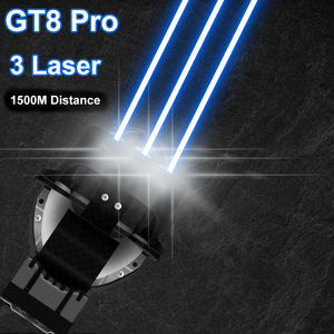 YHKOMS automotriz <span class=keywords><strong>Bi</strong></span> Led lentes 3 pulgadas 3 haz láser H4 H7 lente faros lámpara de proyección 70W de alta potencia - Product Image 4