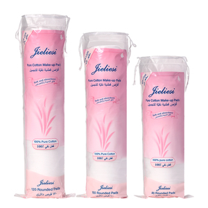 Tampons démaquillants en coton biologique SY482-484 pur pour le visage, les yeux et les ongles, 80 à 120 pièces - Product Image 6