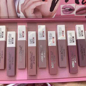 Nueva caja de 12 colores brillo de labios delicado mate rojo natural no es fácil de pegar taza duradera no es fácil de decolorar conjunto brillo de labios - Product Image 4
