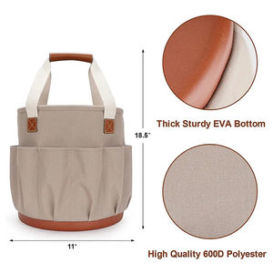 กระเป๋าใส่เครื่องมือทำสวนแบบหนาพิเศษ OEM ODM หลากหลายรูปแบบ กันน้ำ - Product Image 4