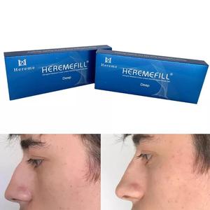 Hereme Ha 1ml/2ml Hot Sells Dermal Filler of <strong>Hyaluronic</strong> <strong>Acid</strong> Ha <strong>Acid</strong> <strong>Filling</strong> Gel Deep Derm Nose/chin Filler Injectable 24mg/Ml - Product Image 1