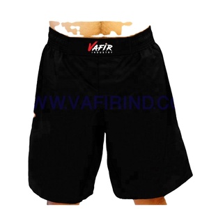Short de grappin MMA de haute qualité Short noir uni pour se battre pour les Wear-M3748 d'arts martiaux - Product Image 2
