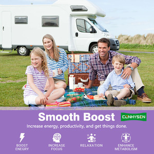 Etiqueta privada Vitamina B Complejo Gummies Energía Estado de ánimo Soporte inmunológico Sabor a uva natural Suplementos dietéticos veganos - Product Image 5