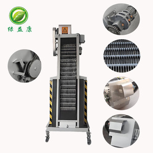 Roterende roosterreinigingsmachine van roestvrij staal 304 voor afvalwaterzuivering met pomp & motor, 1 jaar garantie - Product Image 4