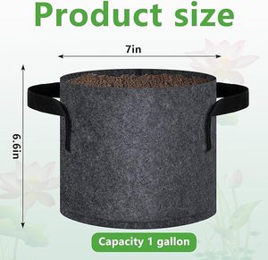 Pots <span class=keywords><strong>pour</strong></span> plantes aquatiques <span class=keywords><strong>pour</strong></span> <span class=keywords><strong>bassin</strong></span>, pots en tissu réutilisables <span class=keywords><strong>pour</strong></span> plantes aquatiques, paniers <span class=keywords><strong>de</strong></span> culture respirants <span class=keywords><strong>pour</strong></span> plantes d'étang avec poignées - Product Image 5