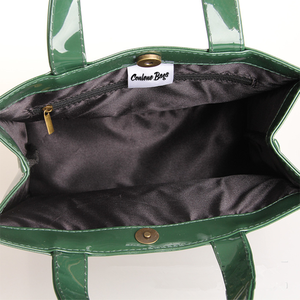 裏地付きの豪華なカスタムPVCトートショッピングバッグカスタムプリントロゴ - Product Image 5