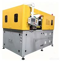 Machine de soufflage PET à insertion manuelle, deux cavités, haute production, 380V, 600kN de serrage, pour pots à large ouverture de qualité alimentaire et eau potable