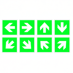 Señal de Dirección Ttake de 250 x 250 mm, Indicador de Salida con Sensor de Seguridad - Product Image 2