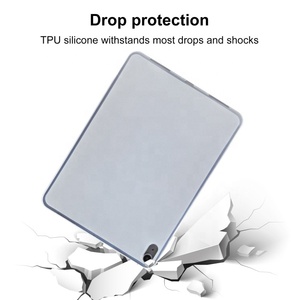 Housse de protection en TPU souple et mat pour iPad 10.2 10.9 Air 11 13 Housse transparente en TPU pour toutes les tablettes Housse de protection d'angle pour airbag - Product Image 4