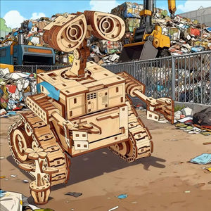 Juguetes Montessori para Bebés y Niños, Juguetes Educativos de Aprendizaje Temprano, Bloques de Madera de Arcoíris Apilables para Niños Pequeños - Product Image 1