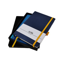 Carnet de notes A5 en cuir PU avec Logo de haute qualité personnalisé, planificateur de Journal lié en similicuir