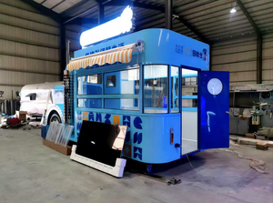 Venta caliente Concesión de la calle Camión de comida móvil Bebida fría Remolque de helado Remolque móvil de comida rápida - Product Image 1