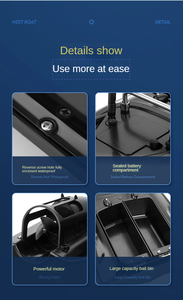 เรือเหยื่อ GPS ระยะไกลเรือตกปลาคาร์พกับโซนาร์โชคดีเหยื่อสมาร์ทปลา - Product Image 3