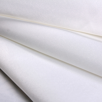 Prix de gros usine – Rouleau de tissu satiné 100 % polyester, échantillon gratuit, tissu brillant de poids moyen pour robes de mariée