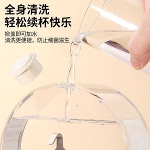 Bucatstate, venta al por mayor, alimentador de plástico grande a prueba de fugas, botella <span class=keywords><strong>para</strong></span> beber agua, bebedero transparente <span class=keywords><strong>para</strong></span> pájaros y <span class=keywords><strong>loros</strong></span> <span class=keywords><strong>para</strong></span> mascotas pequeñas - Product Image 6