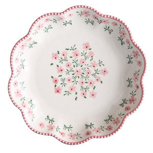 Envío gratis: Platos de cerámica, platos de ensalada de alta calidad, platos para pasta, platos para verduras resistentes a altas temperaturas, con acabado bajo esmalte. - Product Image 2