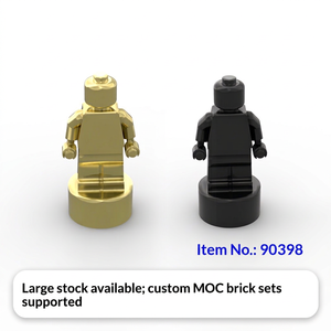 Bloques de Construcción Compatibles con el Logotipo MOC, Piezas de Bloques de Construcción de Partículas Pequeñas, Minifiguras, Trofeos, Piezas de Ajedrez, Ladrillos DIY, Kit de Juguetes - Product Image 1