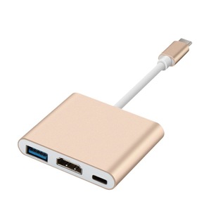 Type <b>C</b> 3 In 1 <b>Hub</b> With HDTV USB3.0 PD 100W For Laptop Tablet Phone Expansion - Product Image 5