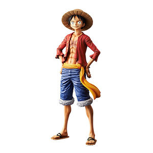 XRH 27cm OEM Pvc Resina Japonês Anime Figurine One 1 Piece Luffy Face changer Figura de Ação