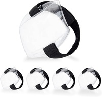 Produit Tendance 2026 – Porte-badge de bras en PVC souple, taille universelle réglable, avec fixation auto-agrippante