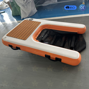 Plataforma Flotante Inflable <span class=keywords><strong>de</strong></span> PVC Plegable OEM ODM con Tecnología Drop Stitch <span class=keywords><strong>para</strong></span> <span class=keywords><strong>Perros</strong></span>, Rampa <span class=keywords><strong>de</strong></span> Agua <span class=keywords><strong>para</strong></span> Embarcaciones y Piscinas - Product Image 5