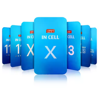 Layar Smartphone STAROZON Grosir ZY HD GX RJ JK untuk Penggantian Layar LCD iPhone, LCD Ponsel