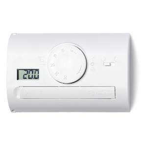 Termostato Digital de Pared Finder con Dial Giratorio Blanco 1T.41.9.003.0000 Control HVAC - Product Image 1