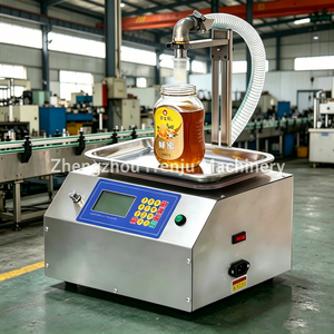 Machine de remplissage à pompe à engrenages de type continu pour liquides visqueux en conserve, pâte de sésame, pâte de <span class=keywords><strong>poire</strong></span>, colle, miel, à prix abordables - Product Image 2