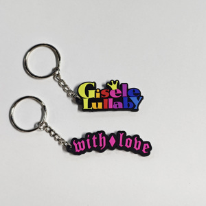 Design Custom 2D Soft PVC & 3D Silicone Keychain Personalized Rubber Keyring with Business Logo - Product Image 2