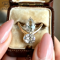Diamant de laboratoire cultivé, certifié IGI, plusieurs styles, qualité VVS1 VVS2, taille premium, pierre libre pour la création de bijoux personnalisés