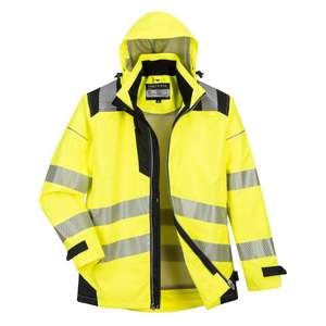 PORTWEST - PW365YBRS PW3 Veste haute visibilité 3-en-1 jaune/noir-EAN 5036108333714 HI-VIS WORKWEAR - Product Image 1