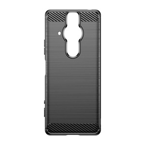 Coque de téléphone en TPU en Fiber de carbone de haute qualité pour Sony <span class=keywords><strong>Xperia</strong></span> <span class=keywords><strong>Pro</strong></span> XZ2 coque arrière en TPU souple - Product Image 3